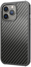 Robust Real Carbon (iPhone 13 Pro, Schwarz) Smartphone Hülle Black Rock 785300178576 Bild Nr. 1