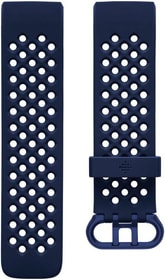Sportliches & schweissabweisendes Armband für Fitbit Charge 3 & Charge 4, Blau - Large Armband Fitbit 785300176007 Bild Nr. 1