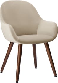 LAYLA Chaise LAYLA Chaise 403708940012 Dimensions L: 56.0 cm x P: 60.0 cm x H: 84.0 cm Couleur Crème Photo no. 1