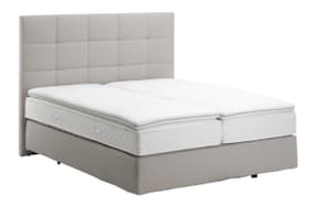 NAVIER Boxspringbett NAVIER Boxspringbett 403461000000 Grösse B: 160.0 cm x T: 200.0 cm Farbe Hellgrau Bild Nr. 1