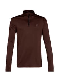WILL 1/4 zip top Pull Protest 460389300570 Taille L Couleur brun Photo no. 1