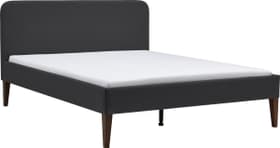 GIROD Bett GIROD Bett 407706818084 Grösse B: 180.0 cm x T: 200.0 cm Farbe Anthrazit Bild Nr. 1