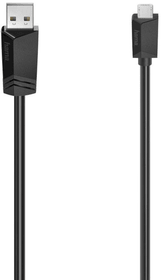 Hama Micro-USB-Kabel, USB 2.0, 480 Mbit/s, 0,75 m Kabel Micro-USB-Kabel, USB 2.0, 480 Mbit/s, 0,75 m Kabel Hama 798294600000 Bild Nr. 1