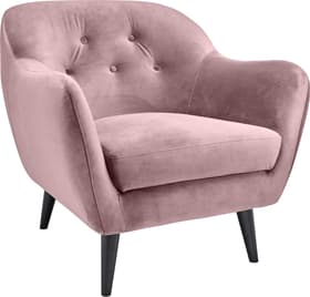 BREHM Fauteuil BREHM Fauteuil 405760807038 Dimensions L: 84.0 cm x P: 82.0 cm x H: 82.0 cm Couleur Rose Photo no. 1