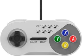 SNES Controller - 3 m - Grau