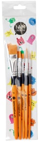 C.Kreul Set di pennelli per bambini, pennelli di setole sintetiche di alta qualità per la scuola e gli hobby, varie dimensioni, 5 pezzi. Set di pennelli per bambini, pennelli di setole sintetiche di alta qualità per la scuola e gli hobby, varie dimensioni, 5 pezzi. C.Kreul 665952000000 N. figura 1