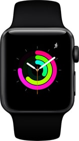 Apple Watch Series 3 GPS 38mm Space Grey Aluminium Case Black Sport Band Smartwatch Watch Series 3 GPS 38mm Space Grey Aluminium Case Black Sport Band Smartwatch Apple 785300139127 Bild Nr. 1
