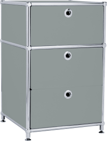 FLEXCUBE Cassettiera FLEXCUBE Cassettiera 401808500080 Dimensioni L: 40.0 cm x P: 40.0 cm x A: 62.5 cm Colore Grigio N. figura 1