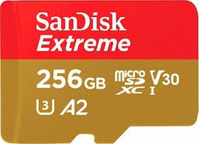 SanDisk SanDisk Extreme 160MB/s microSDHC 256GB Micro SD SanDisk Extreme 160MB/s microSDHC 256GB Micro SD SanDisk 798249100000 Bild Nr. 1