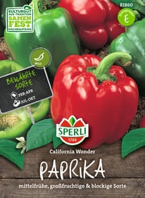 Sperli Paprika California Wonder Sementi di verdura Paprika California Wonder Sementi di verdura Sperli 650152700000 N. figura 1