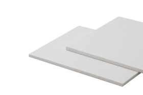 PVC-Flachplatten opak, geschäumt 676411700000 Farbe Weiss Grösse L: 1000.0 mm x B: 1200.0 mm x H: 10.0 mm Bild Nr. 1