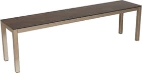 LOCARNO, 140 cm, Gestell Polar Silber, Platte Keramik Gartenbank LOCARNO, 140 cm, Gestell Polar Silber, Platte Keramik Gartenbank 753192914035 Grösse L: 140.0 cm x B: 35.0 cm x H: 45.0 cm Farbe Oxido Flame Bild Nr. 1