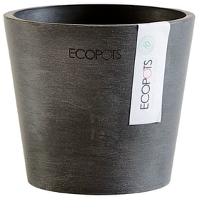 Ecopot Amsterdam Mini Übertopf Ecopot Amsterdam Mini Übertopf 657772700010 Farbe Dunkelgrau Grösse ø: 9.2 cm x H: 10.5 cm Bild Nr. 1
