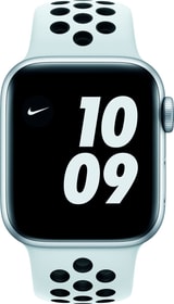 Apple Watch Nike Series 6 GPS 40mm Silver Aluminium Pure Platinum/Black Nike Sport Band Smartwatch Watch Nike Series 6 GPS 40mm Silver Aluminium Pure Platinum/Black Nike Sport Band Smartwatch Apple 785300155510 Bild Nr. 1