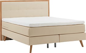 HASENA PRONTO Lit Boxspring PRONTO Lit Boxspring HASENA 403572800000 Dimensions L: 160.0 cm x P: 200.0 cm Couleur Beige Photo no. 1
