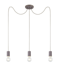 TON Suspension TON Suspension 380107200000 Dimensions L: 15.0 cm x P: 15.0 cm x H: 200.0 cm Couleur Gris foncé Photo no. 1