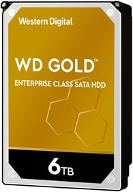 Western Digital Harddisk Gold 6 TB 3.5" HDD Intern Harddisk Gold 6 TB 3.5" HDD Intern Western Digital 785300150223 Bild Nr. 1