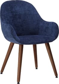 LAYLA Chaise LAYLA Chaise 403709630043 Dimensions L: 56.0 cm x P: 60.0 cm x H: 84.0 cm Couleur Bleu marine Photo no. 1