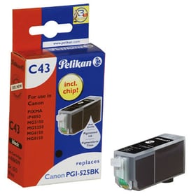 Pelikan C43 PGI-525 Schwarz Tintenpatrone C43 PGI-525 Schwarz Tintenpatrone Pelikan 797535300000 Bild Nr. 1