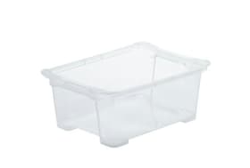 Rotho Evo Easy 11 l Boîte de rangement Evo Easy 11 l Boîte de rangement Rotho 603727200000 Taille L: 387.0 mm x L: 279.0 mm x H: 158.0 mm Couleur Transparent Photo no. 1