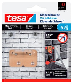 Klebeschraube viereckig Mauerwerk, 5 kg Klebeschraube Tesa 675235000000 Bild Nr. 1