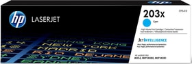 HP 203X Toner cyan CF541X Cartouche de toner 203X Toner cyan CF541X Cartouche de toner HP 798554300000 Photo no. 1
