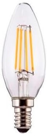 Filamento LED, E14, 470lm sostituisce 40W, lampada a candela, bianco caldo, chiaro, dimmerabile Lampade a LED Xavax 785300174687 N. figura 1