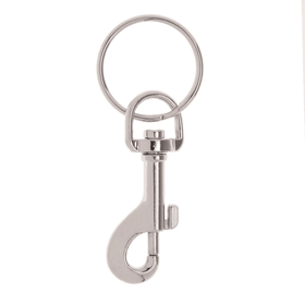 Schlüsselanhänger 1 Karabiner Ring 30mm Schlüsselanhänger 1 Karabiner Ring 30mm 608114400000 Bild Nr. 1