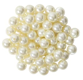 Perlen mit Loch Deko Perlen I AM CREATIVE 656547400002 Farbe Crème Grösse ø: 14.0 mm Bild Nr. 1