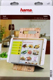 Hama monte Legno per i tablet PC da 7 a 10.5 in legno monte Legno per i tablet PC da 7 a 10.5 in legno Hama 798226500000 N. figura 1