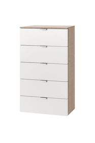 ORSON Commode ORSON Commode 404482300000 Dimensions L: 50.0 cm x P: 42.0 cm x H: 100.0 cm Couleur Blanc Photo no. 1