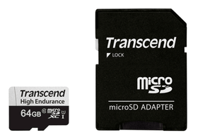 Transcend microSDXC Card 350V, 64GB SDXC inkl. Adapter microSD Karten microSDXC Card 350V, 64GB SDXC inkl. Adapter microSD Karten Transcend 785300147309 Bild Nr. 1