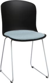 BRERA Chaise BRERA Chaise 403701600000 Dimensions L: 45.5 cm x P: 54.0 cm x H: 80.5 cm Couleur Bleu clair Photo no. 1