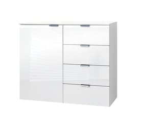 ORSON Kommode ORSON Kommode 404483500000 Grösse B: 100.0 cm x T: 42.0 cm x H: 80.0 cm Farbe Hochglanz weiss Bild Nr. 1