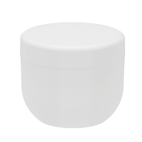 Vasetto di crema 100ml bianco a singola parete Vasetto cosmetico 668352900000 N. figura 1