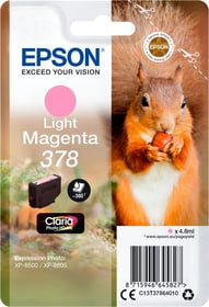 Epson Tintenpatrone 378 Magenta light Tintenpatrone Tintenpatrone 378 Magenta light Tintenpatrone Epson 798550200000 Bild Nr. 1