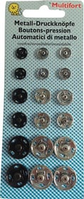 Multifort Bottoni automatici metallo grande 18 pz. Bottoni automatici metallo grande 18 pz. Multifort 665424600000 N. figura 1