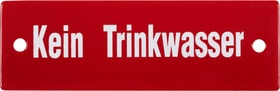 Panneau en émail Kein Trinkwasser Panneau en émail Kein Trinkwasser 605068300000 Photo no. 1