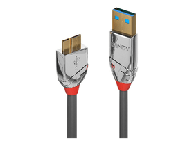 LINDY USB 3.0 Typ A - Micro-B Kabel, Cromo Line 0.5m Kabel USB 3.0 Typ A - Micro-B Kabel, Cromo Line 0.5m Kabel LINDY 785300141586 Bild Nr. 1