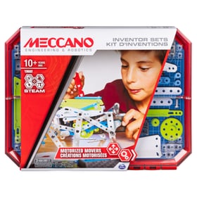 Meccano Inventor Motorized Movers Set di giocattoli Inventor Motorized Movers Set di giocattoli Meccano 748662400000 N. figura 1