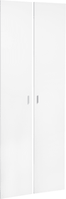 SAX Türen-Set hoch weiss, zu Regal breit SAX Türen-Set hoch weiss, zu Regal breit 407552000000 Grösse B: 74.0 cm x T: 2.0 cm x H: 192.0 cm Farbe Weiss Bild Nr. 1