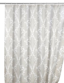 WENKO Rideau de douche Baroque anti-moisissure Rideau de douche Baroque anti-moisissure WENKO 674006400000 Couleur Gris-Blanc Taille 180x200cm Photo no. 1