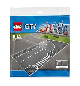 LEGO City Kurve/ T-Kreuzung 7281