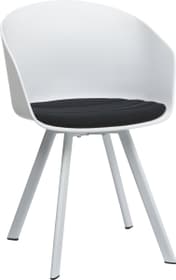BRERA Chaise BRERA Chaise 402398600000 Dimensions L: 51.0 cm x P: 51.5 cm x H: 81.0 cm Couleur Noir Photo no. 1