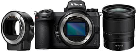 Nikon Z 6II + 24–70 1:4 + FTZ Kit Systemkamera Kit Z 6II + 24–70 1:4 + FTZ Kit Systemkamera Kit Nikon 785300156040 Bild Nr. 1