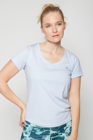 W BP T-Shirt V-neck Fitnessshirt Perform 468080803841 Grösse 38 Farbe Hellblau Bild-Nr. 1