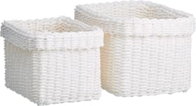 PERE panier set PERE panier set 442071600910 Dimensions L: 25.0 cm x P: 19.0 cm x H: 16.0 cm Couleur Blanc Photo no. 1