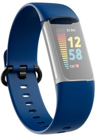 Cinturino per Fitbit Charge 5, Blu scuro Cinturino per orologio Hama 785300173759 N. figura 1