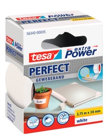 Tesa extra Power® Perfect 2.75m:38mm weiss Klebebänder extra Power® Perfect 2.75m:38mm weiss Klebebänder Tesa 663081200000 Bild Nr. 1