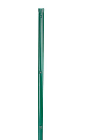 Poteau de clôture, vert Poteau en métal 636642600000 Couleur Gris zinc Taille L: 40.0 mm x H: 150.0 cm Photo no. 1